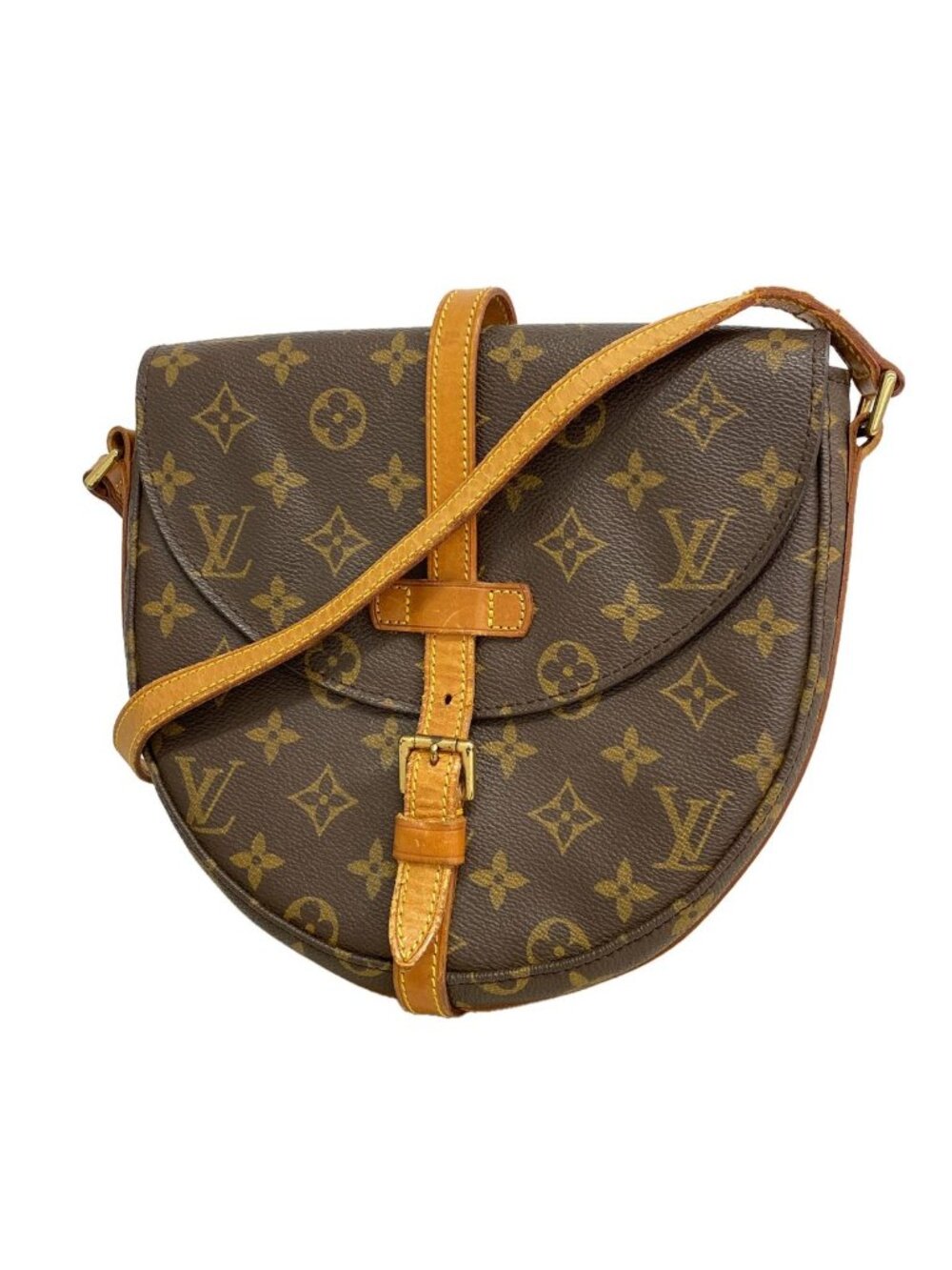 Louis Vuitton Shoulder Bag Monogram Chantilly MM Brown